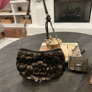 Brighton Rosalie bag and matching wallet with original box.